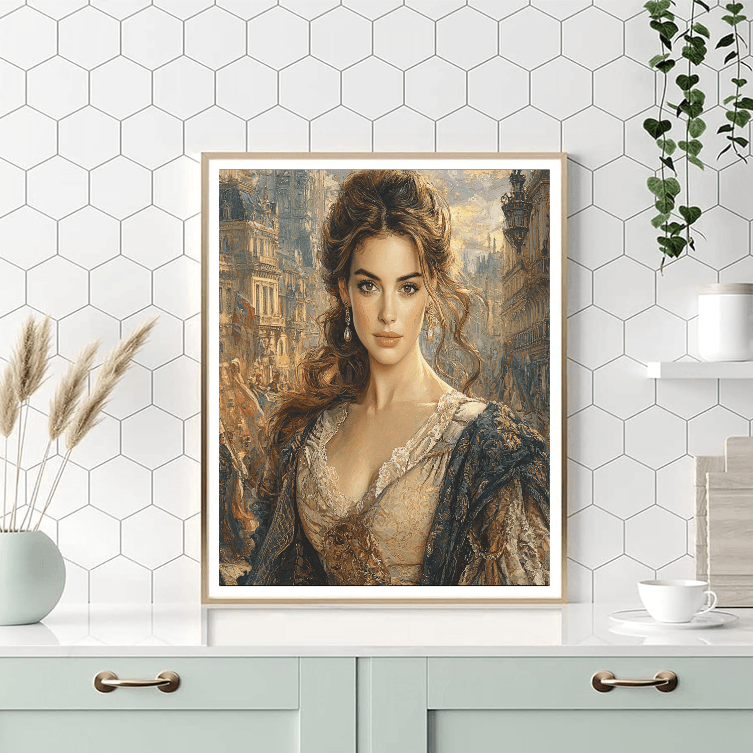 Anne Hathaway: From Dreams To Royal Stardom Paint By Numbers