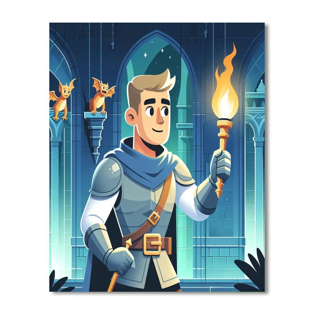 Mystic Castle Quest DIY Paint By Numbers