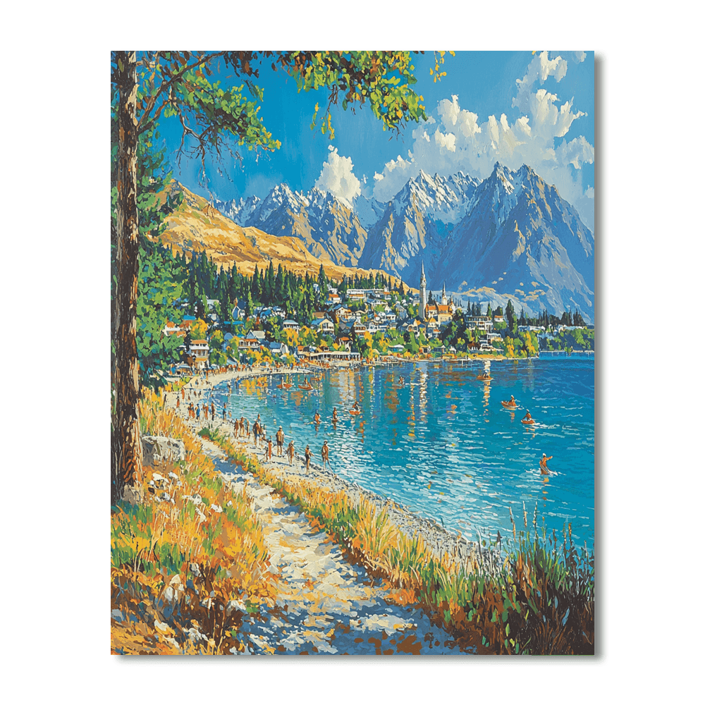 Queenstown Paint By Numbers Kits