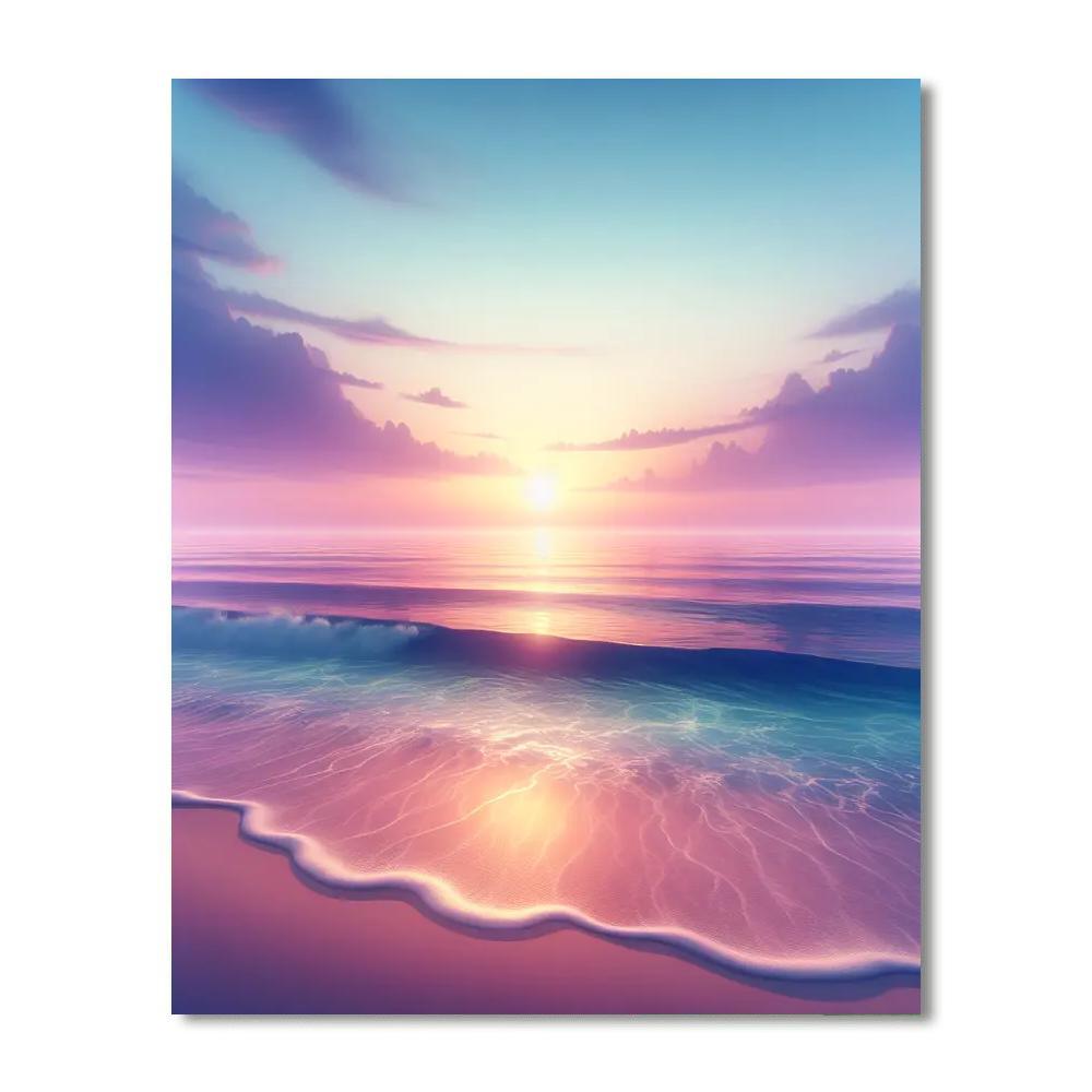 Ocean Breeze Calm Numbered Painting Kits