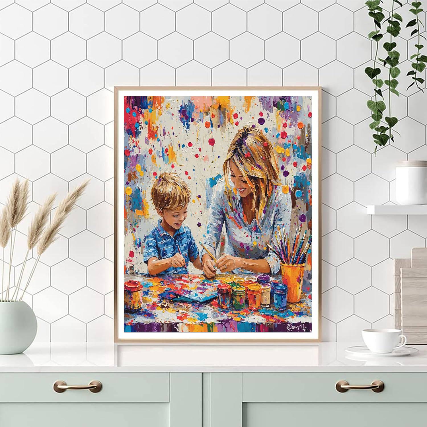 Family Bonding Through Art Paint By Number