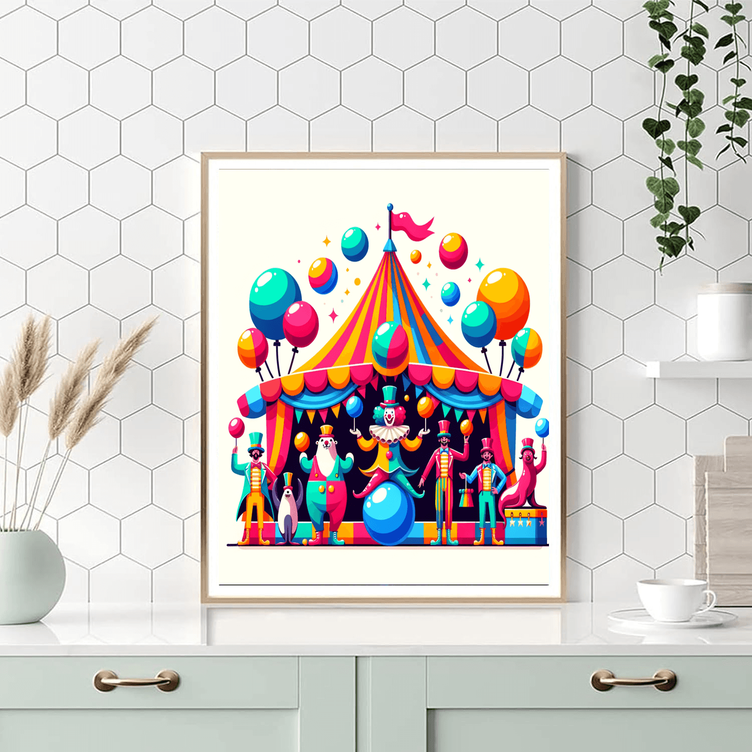 Circus Carnival Extravaganza Paint By Numbers Kits