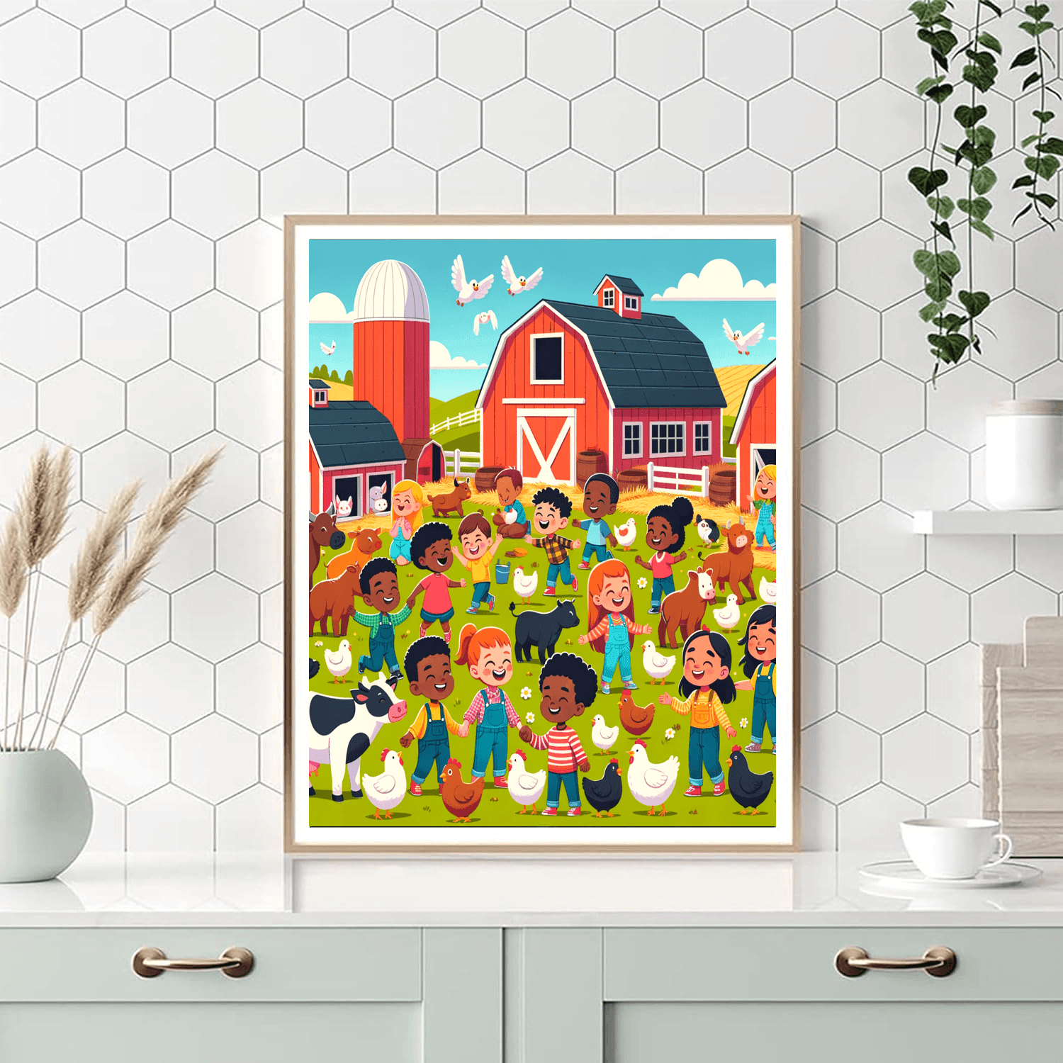 Sunny Days At The Farm Paint By Number