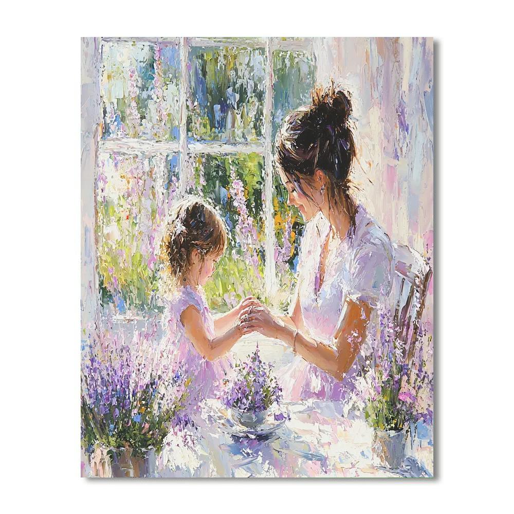 Pastel Hues Of Love Numbered Painting Kits