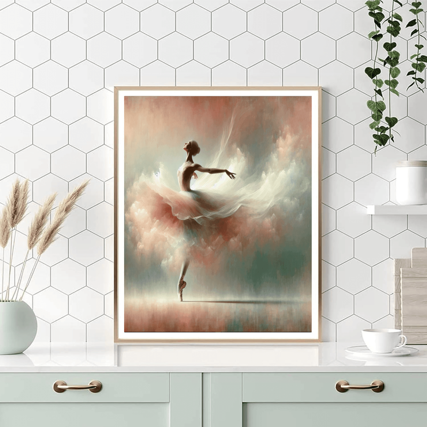 Ethereal Ballet Grace Painting Number Kit