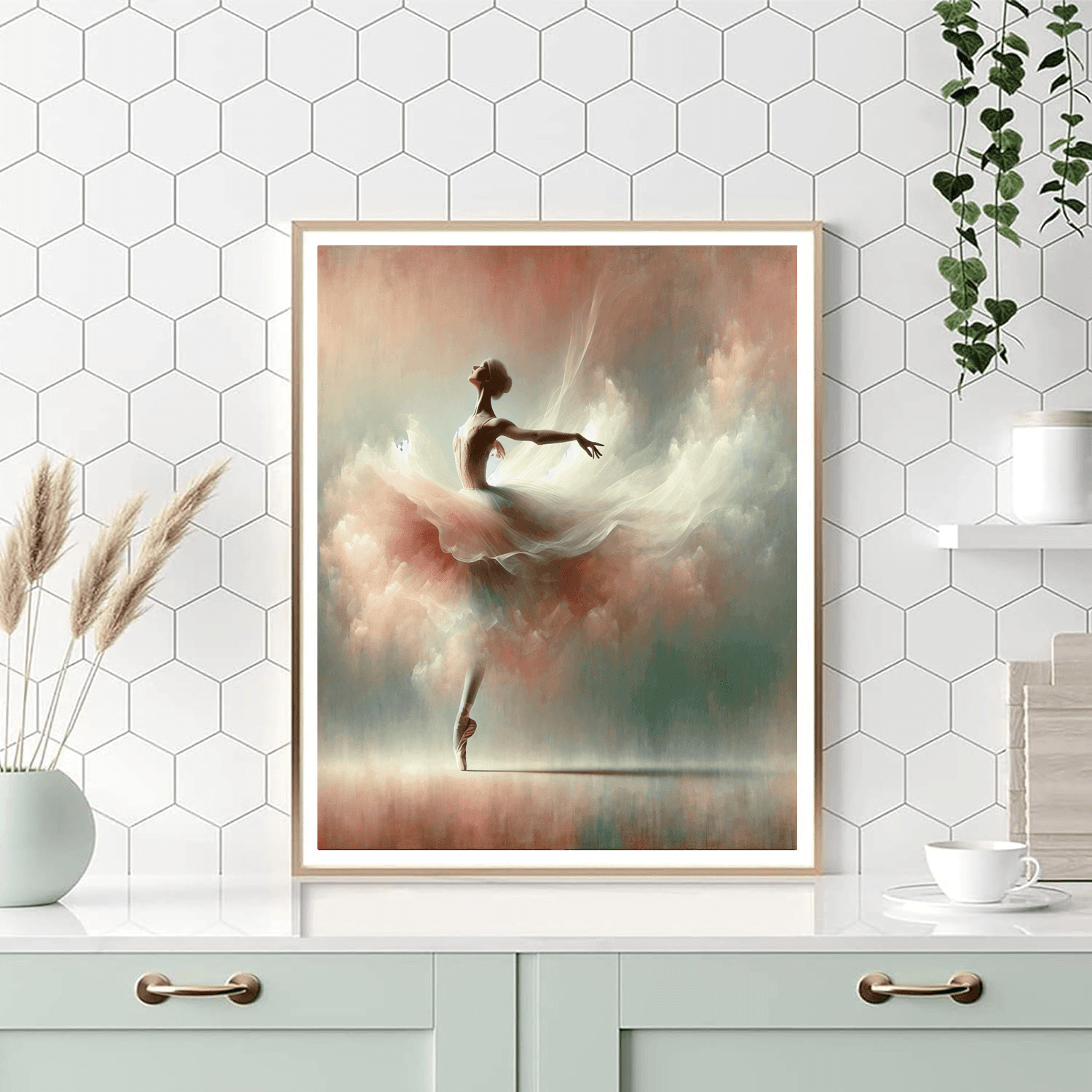 Ethereal Ballet Grace Painting Number Kit