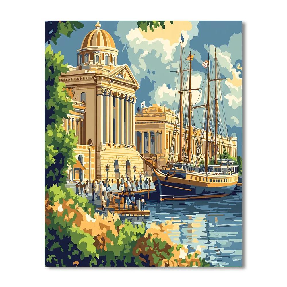 Maritime Museum - Amsterdam Paint By Number