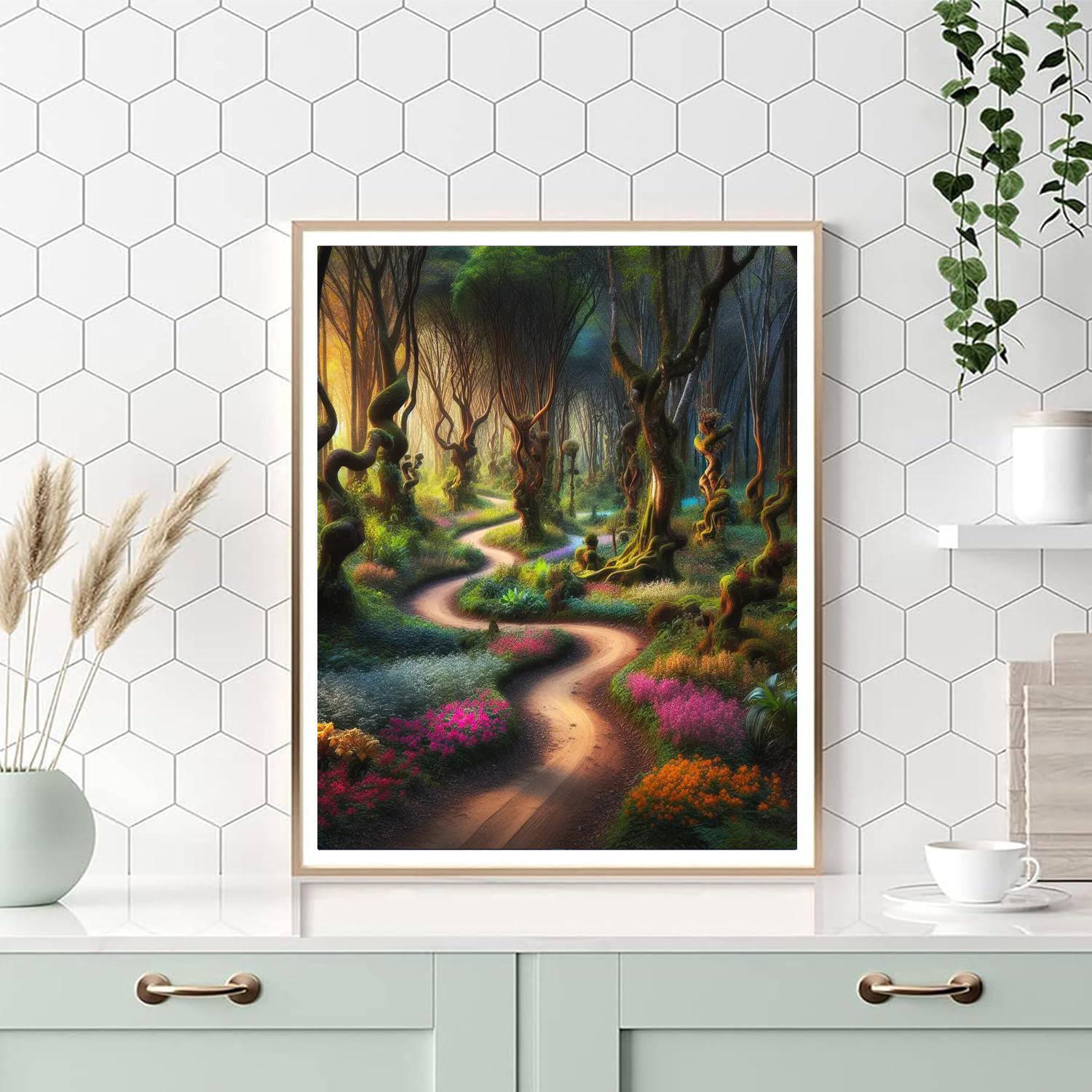 Enchanted Path Numbered Painting Kits