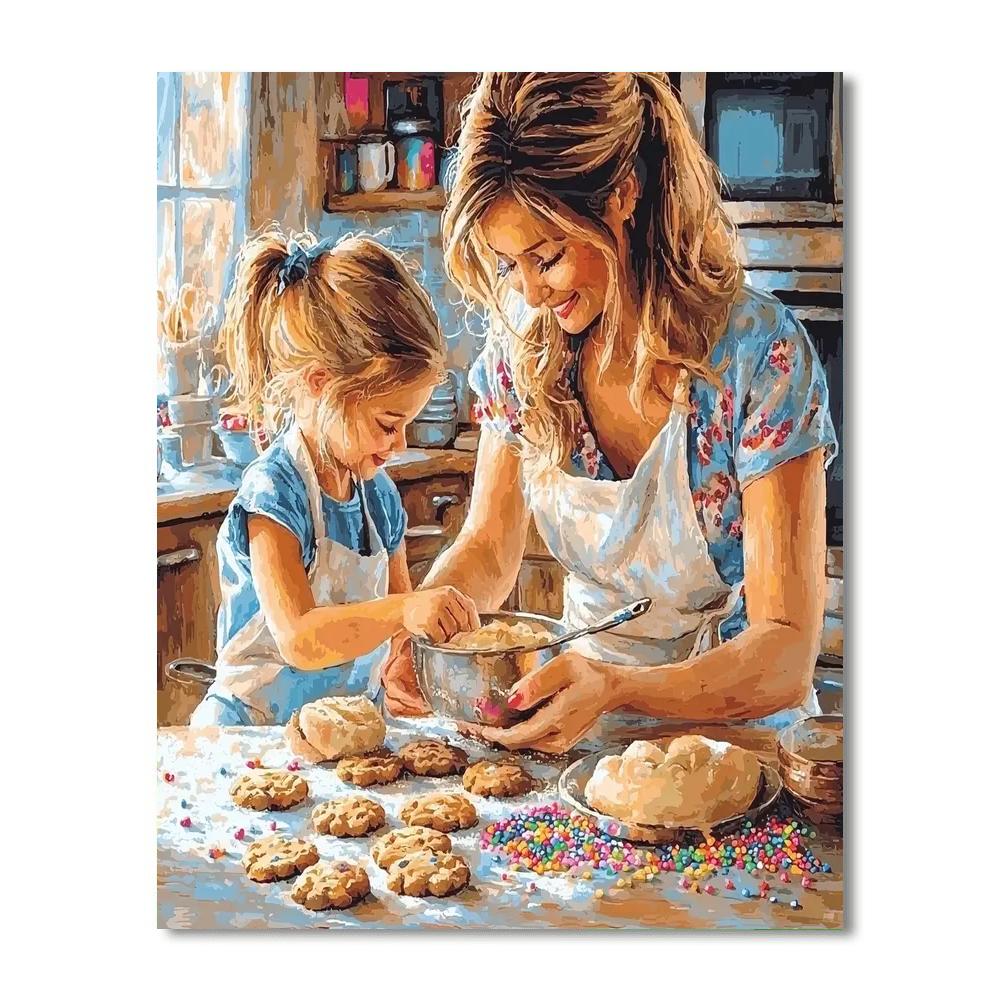Baking Sweet Memories Numbered Painting Kits