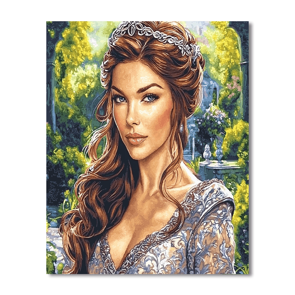 Natalie Dormer: The Regal Ambiguity Of The Queen's Guard Paint By Number