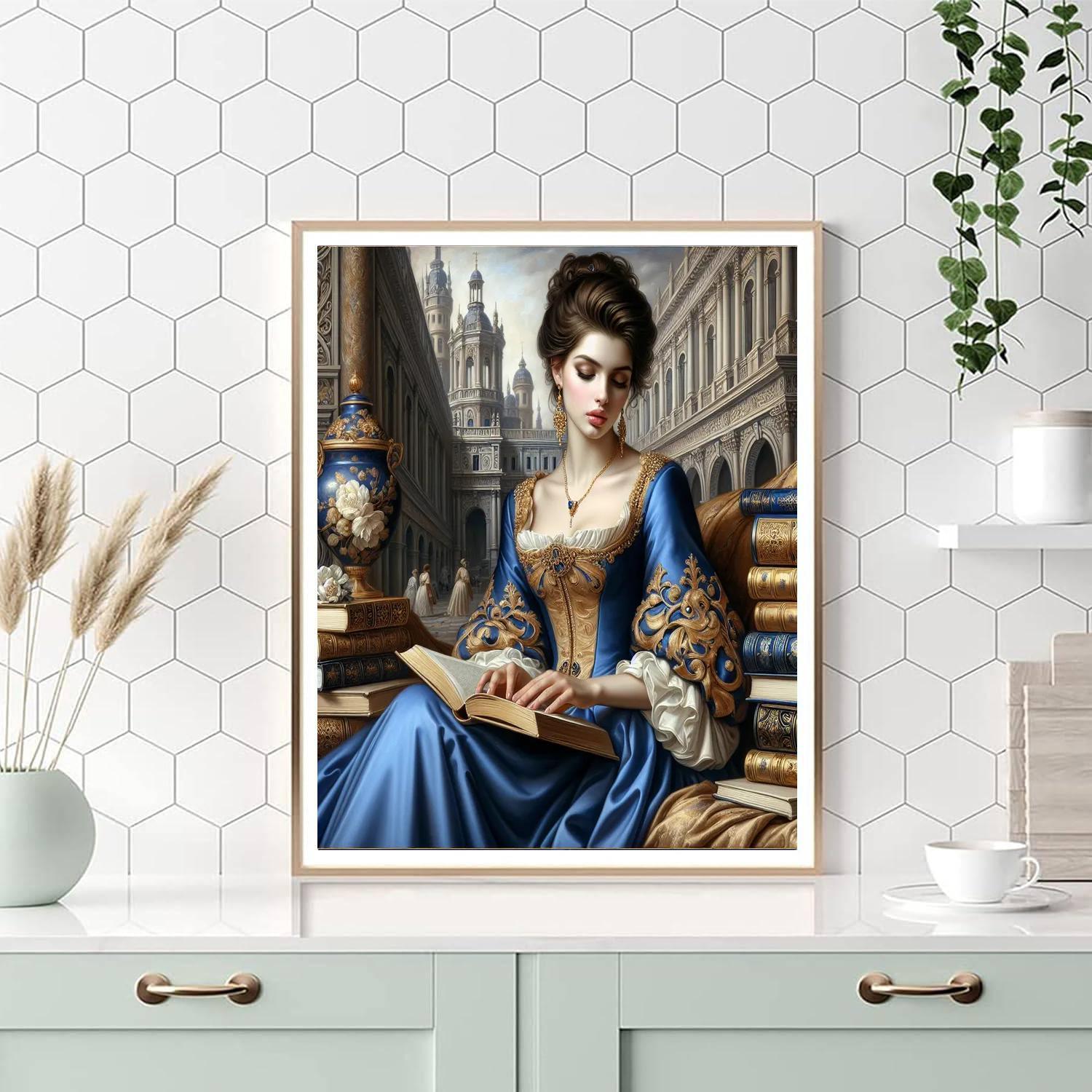 Belle's Bookish Haven Painting Number Kit