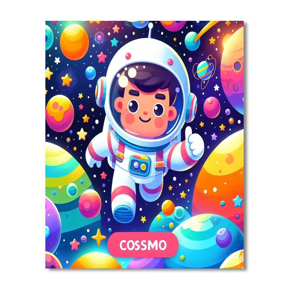 Galactic Journey With Cosmo Paint By Numbers Kits