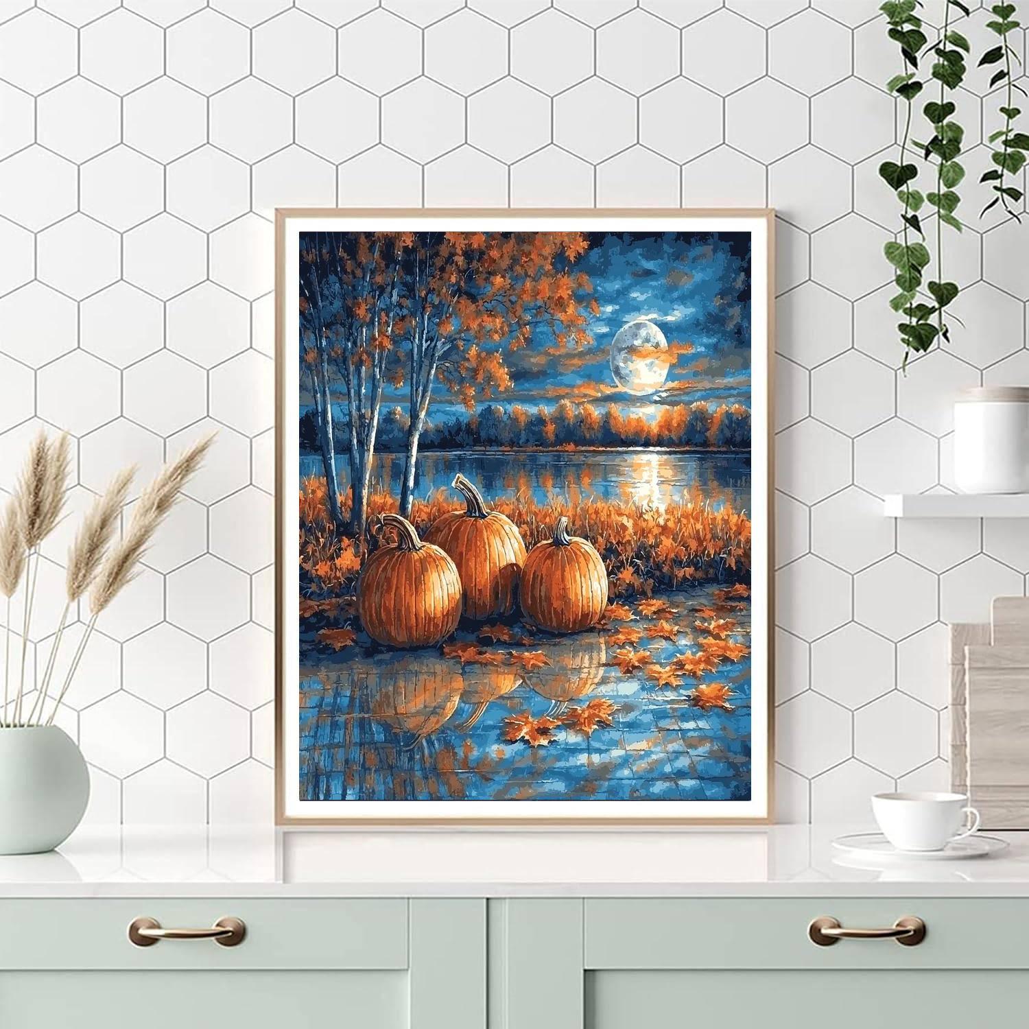 Harvest Moon Gathering DIY Paint By Numbers