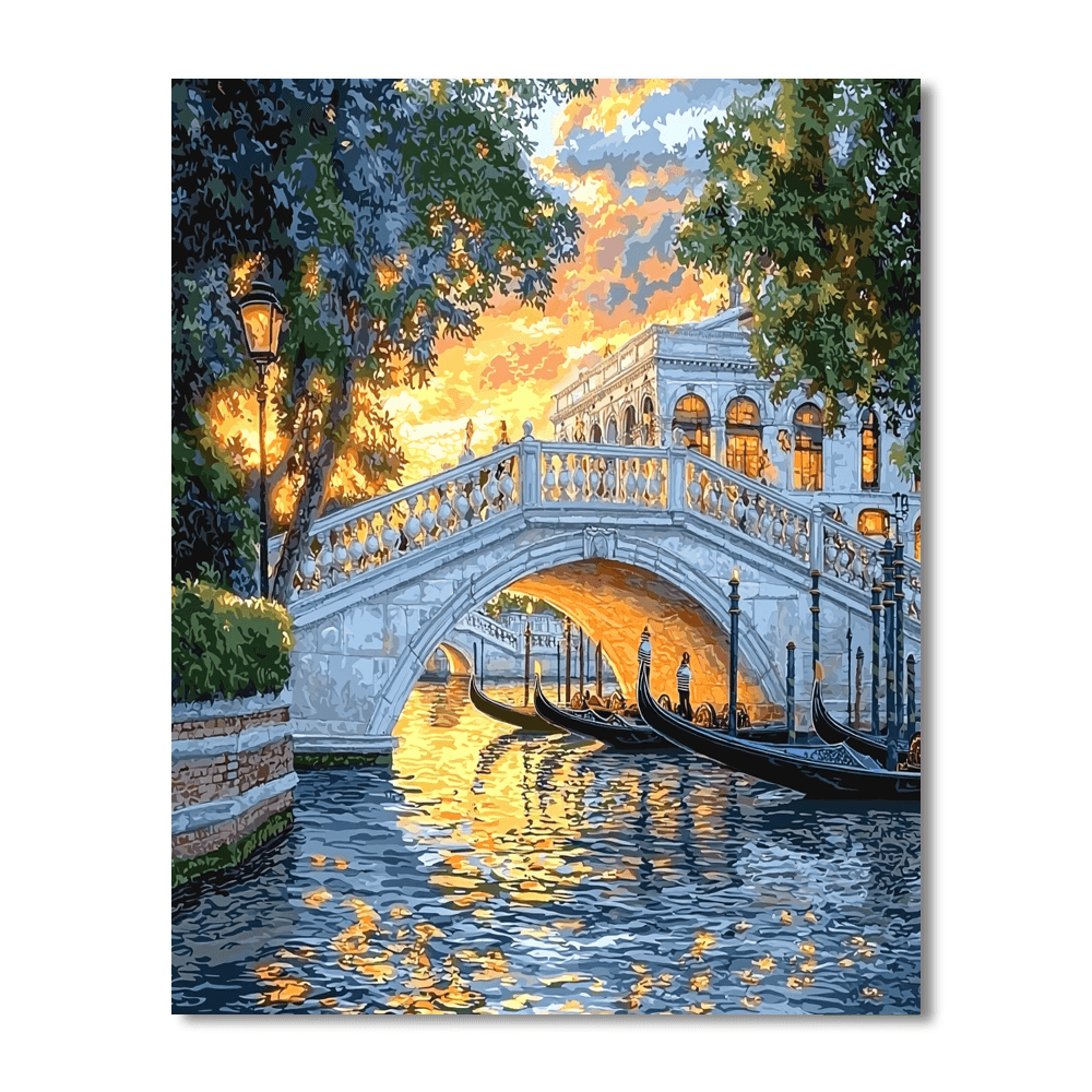 Ponte Dei Sospiri Painting By Numbers Kit