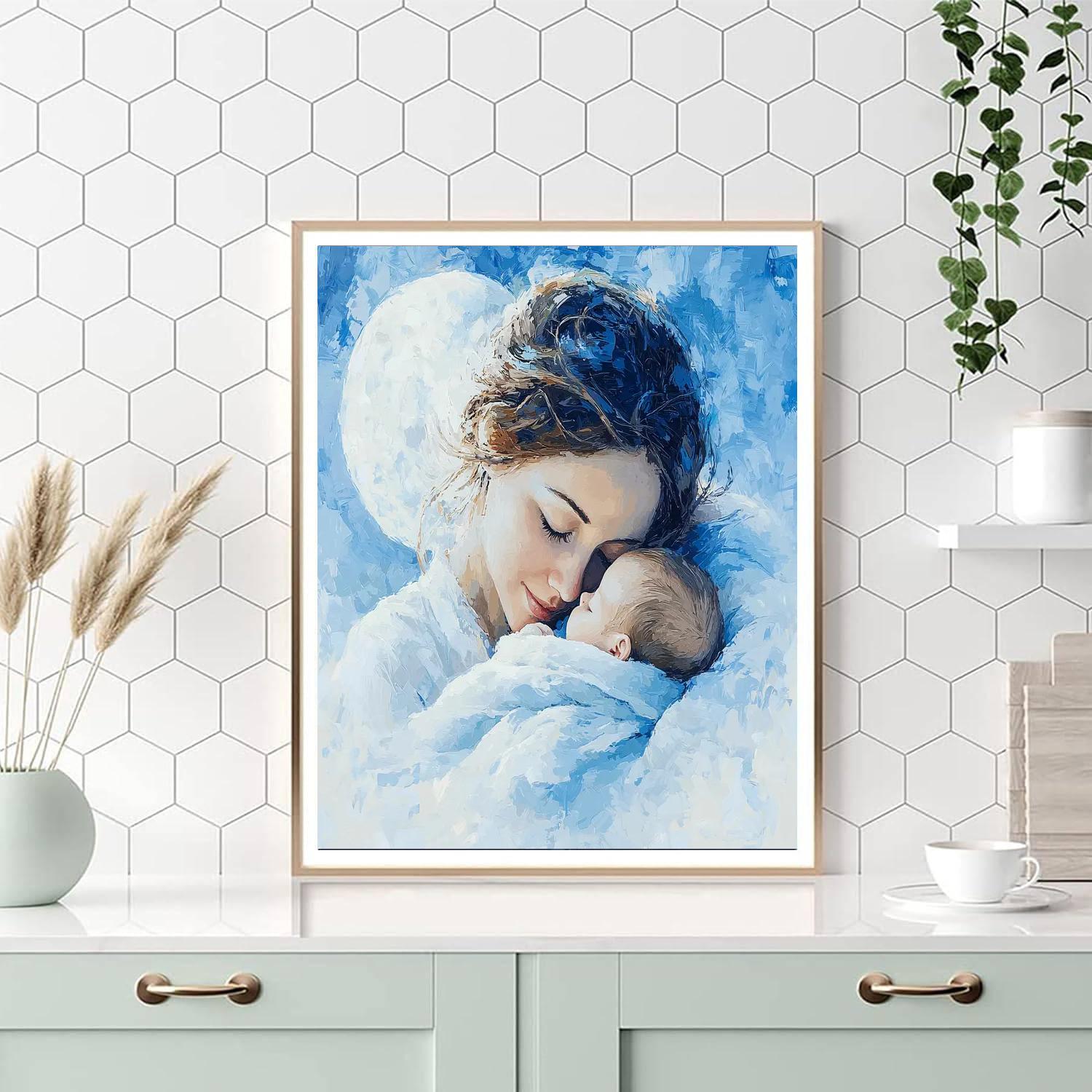 Sweet Lullaby Moments Number Painting