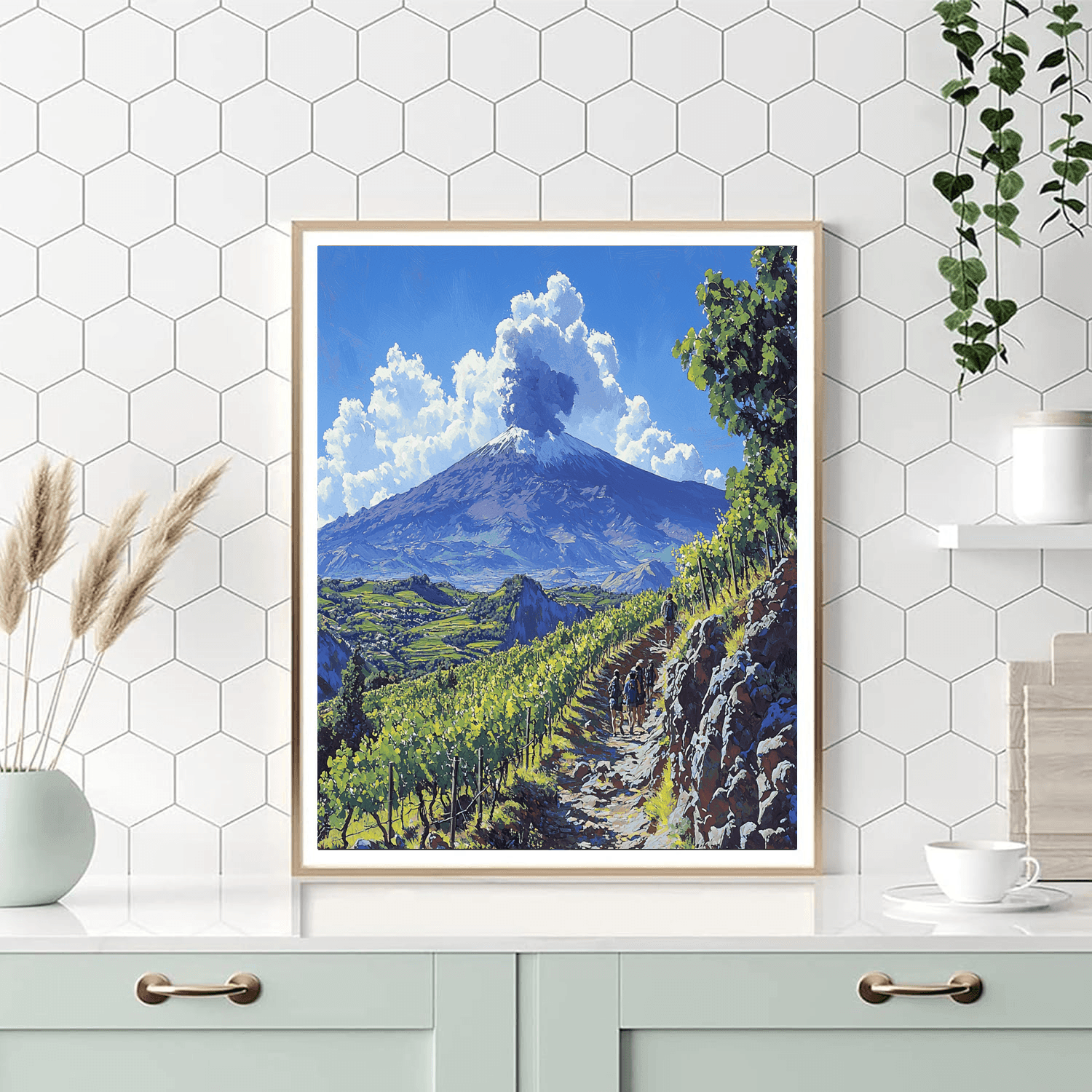 Mount Etna Paint By Numbers Kits