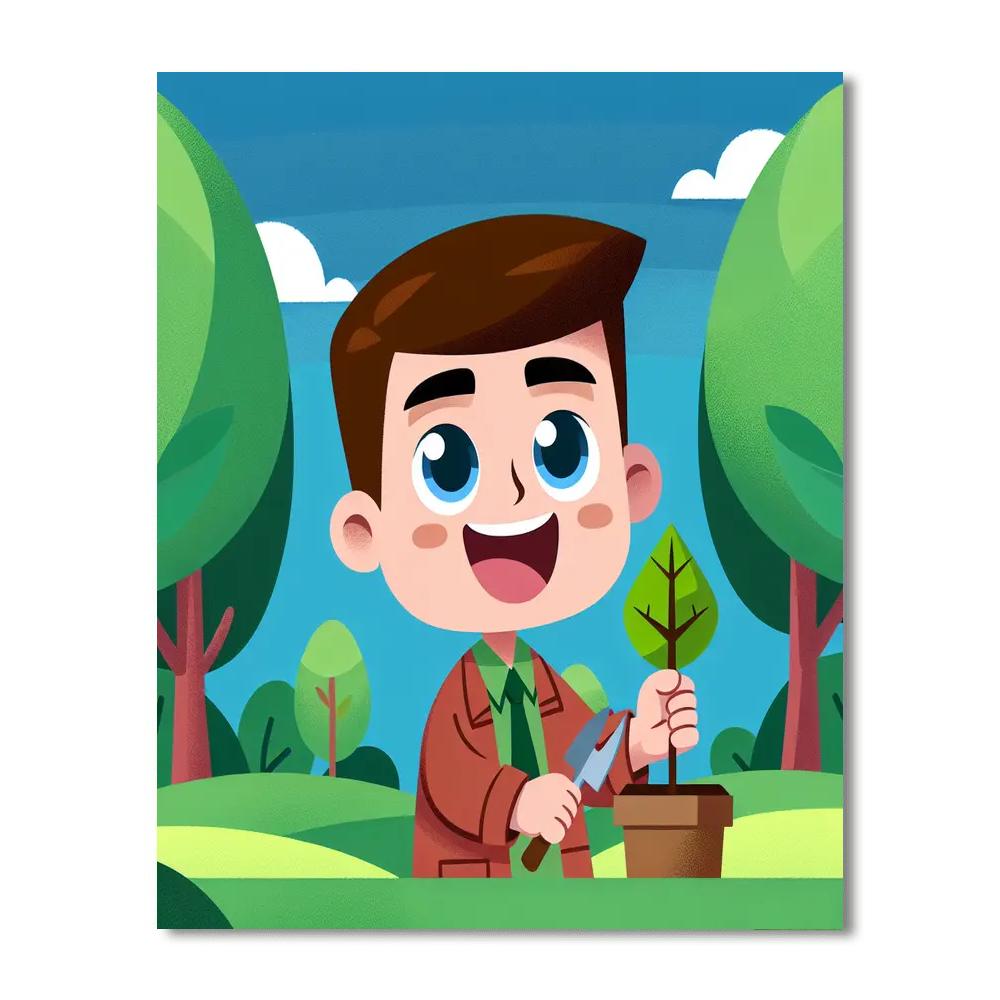 Eco Adventure Expedition Painting Number Kit