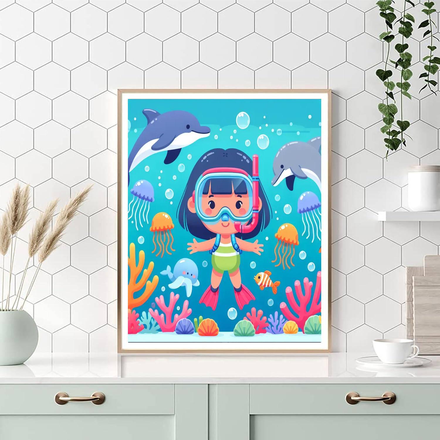 Ocean Wonders Expedition Paint By Numbers Kits