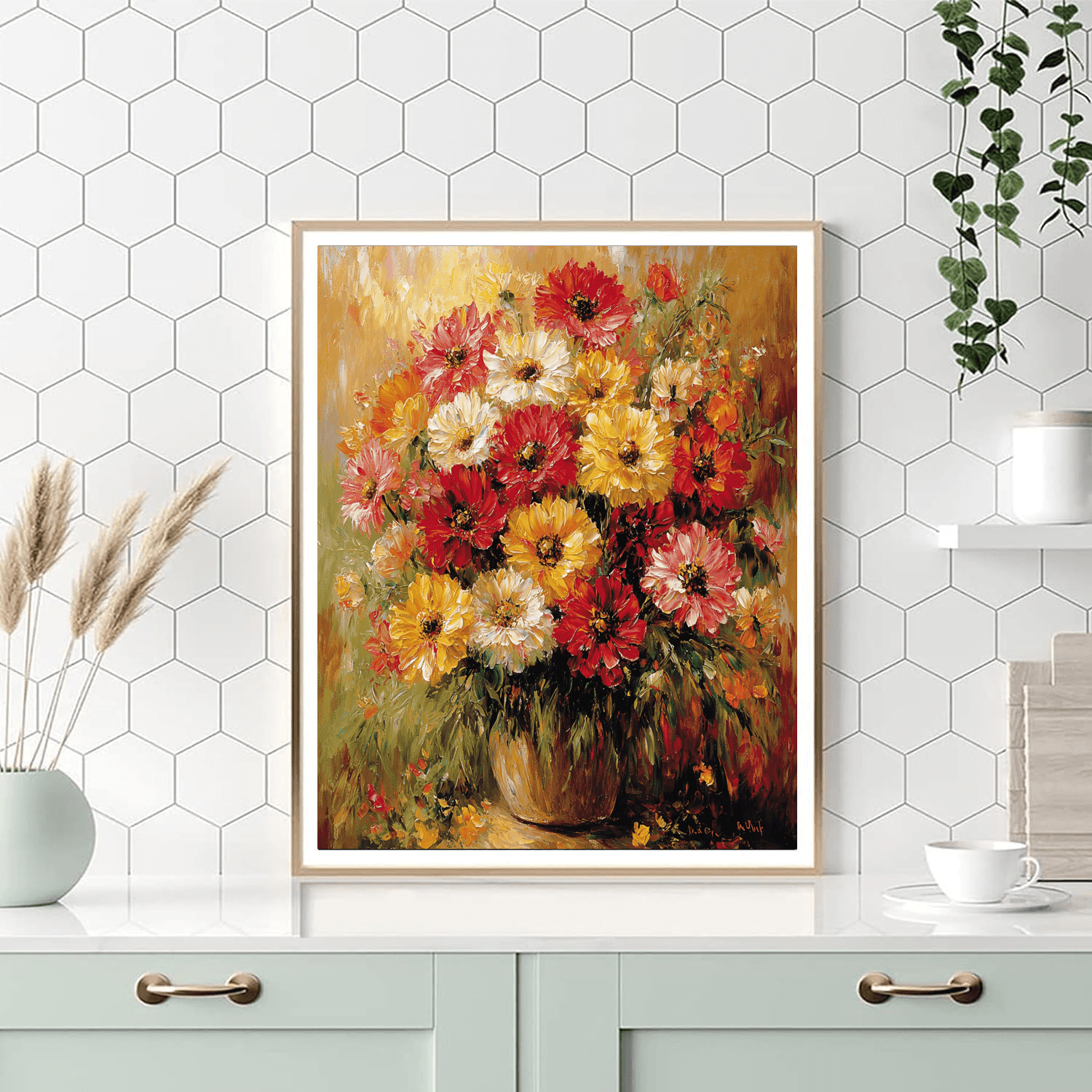 Pierre-Auguste Renoir Inspired Fragrant Blossoms  Paint By Numbers