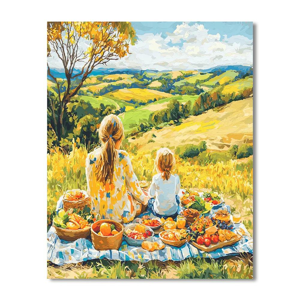 Picnic In The Sun Paint By Number