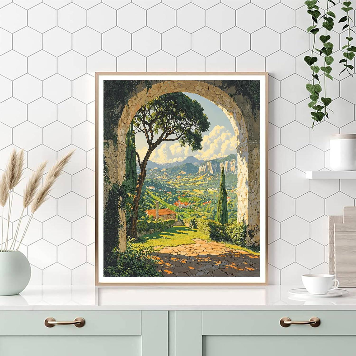 Michelangelo Inspired Mythical Realms Of Nature  Paint By Color