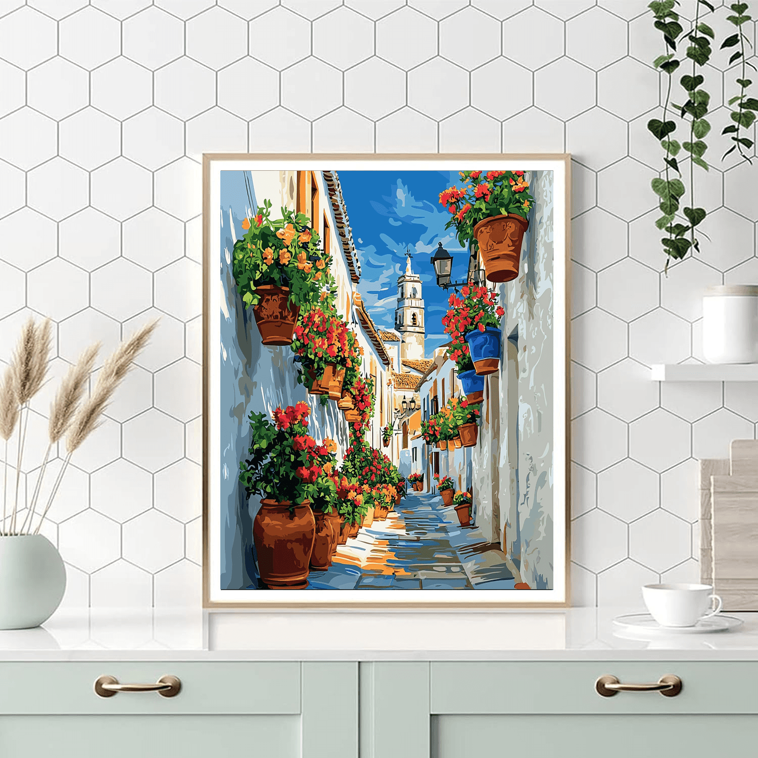 Calleja De Las Flores - Cordoba Paint By Numbers Kits