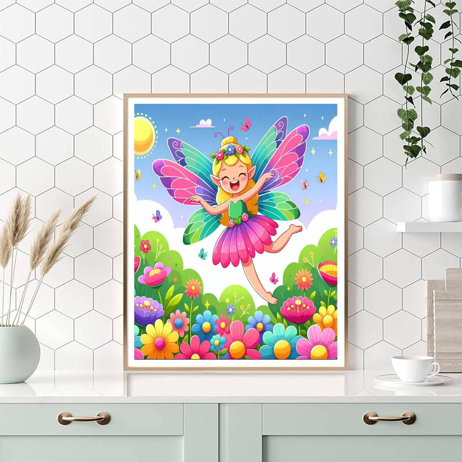 Giggling Fairy Paint By Numbers Kits