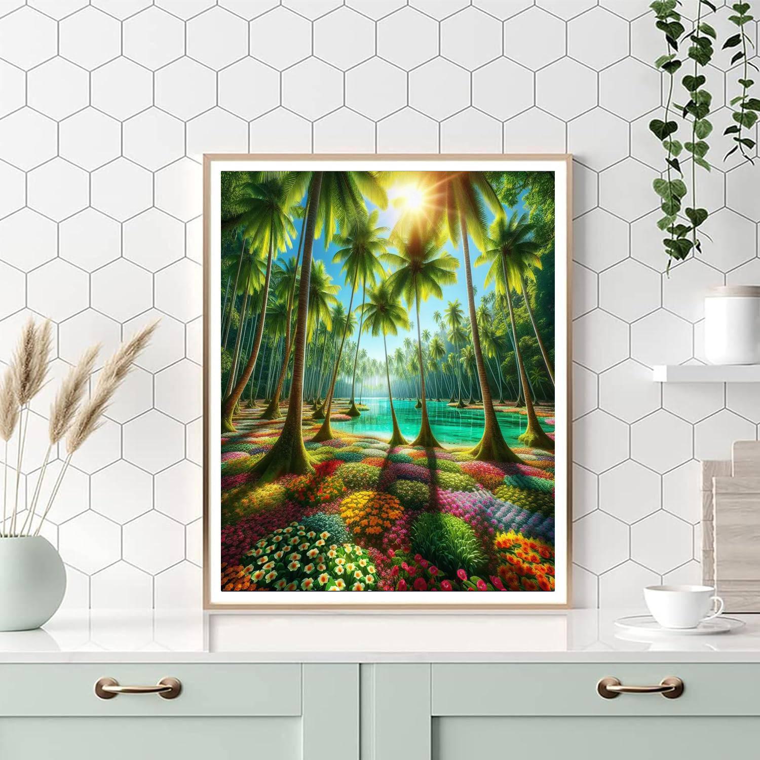 Tropical Getaway Paint By Numbers Kits