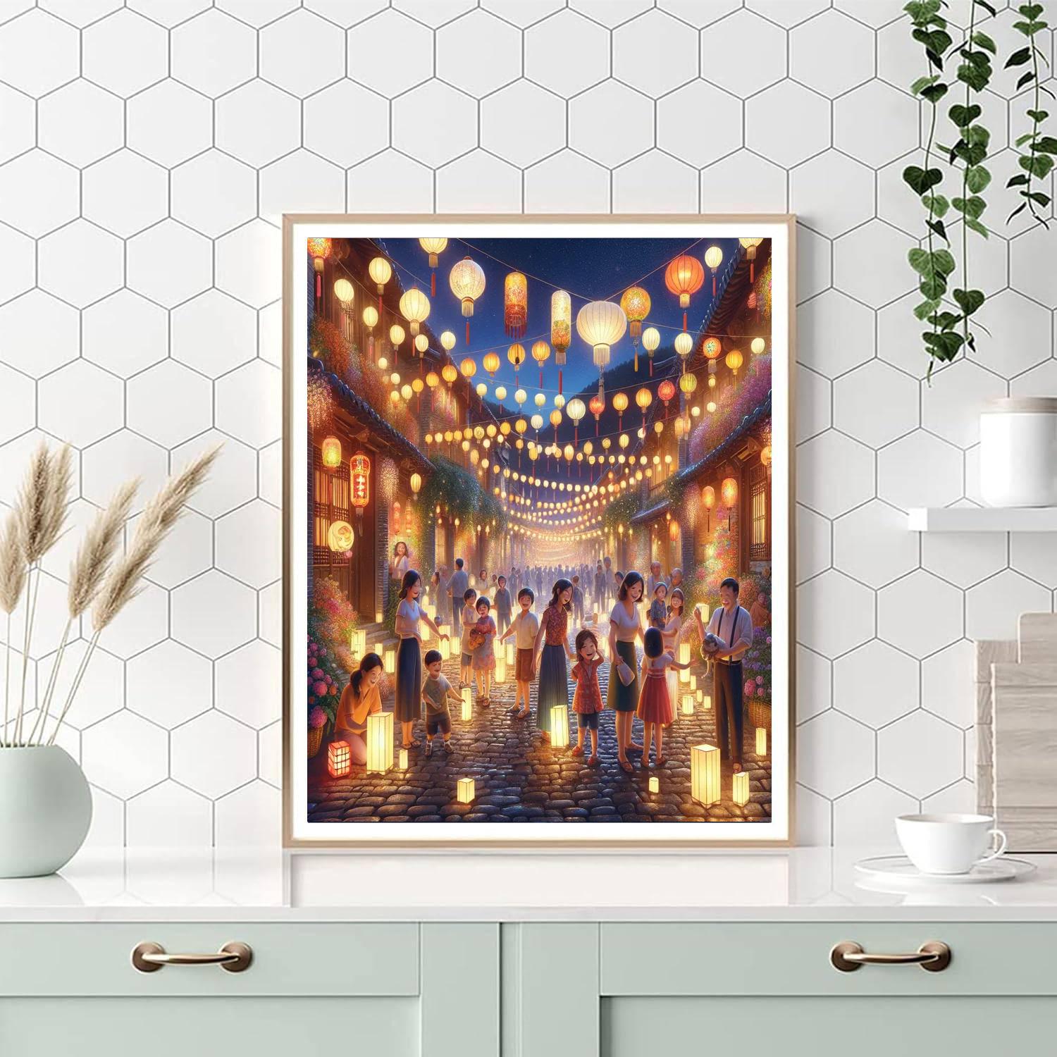 Luminaria - Mexico Paint By Numbers Kits