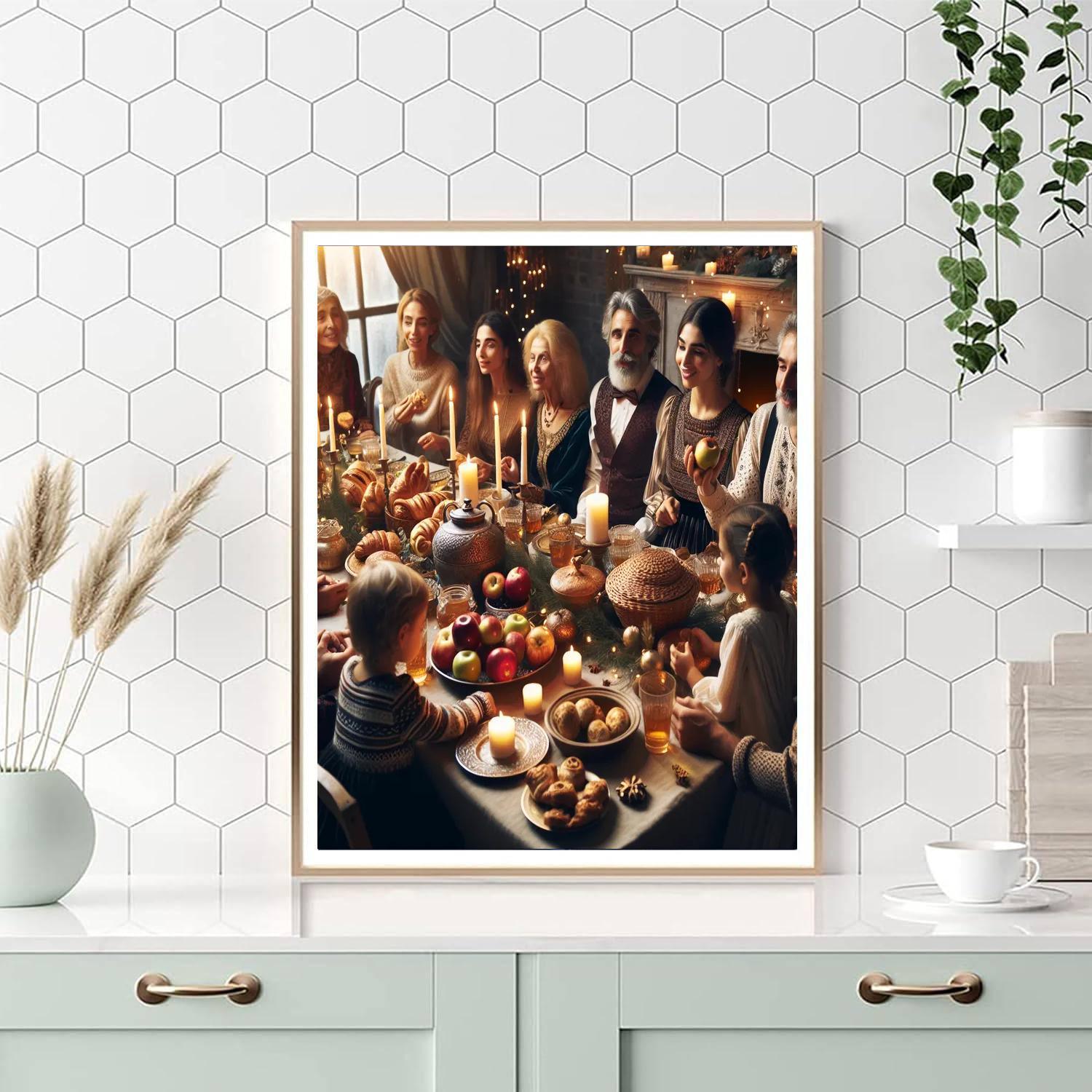 Rosh Hashanah Painting By Numbers Kit