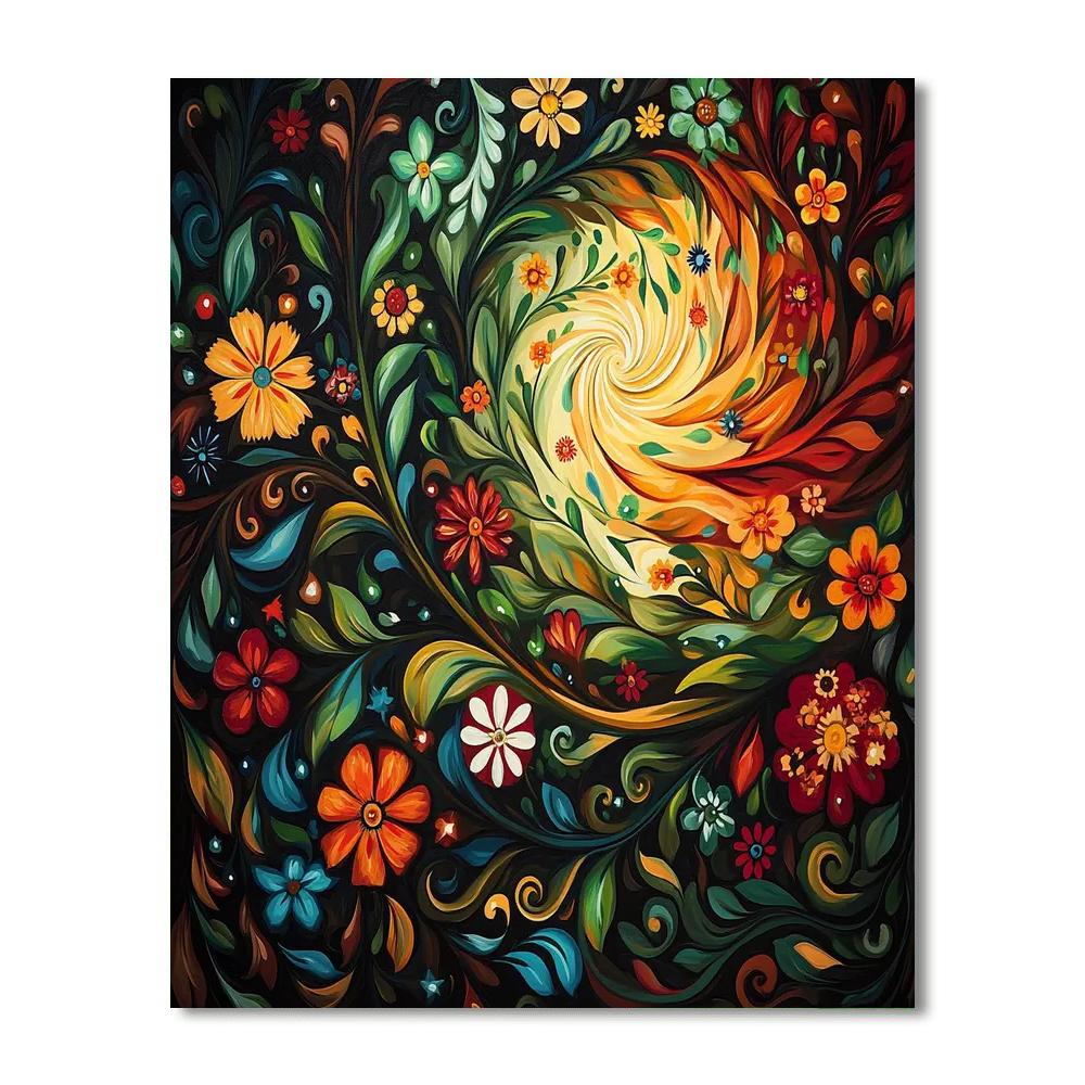 Frida Kahlo Inspired The Soul Of The Earth  Painting Number Kit