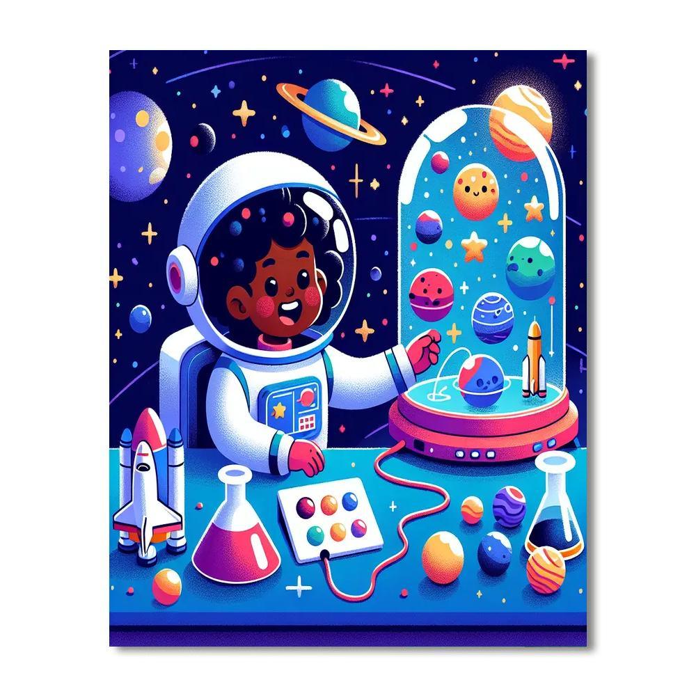 Starship Science Academy Paint By Numbers Kits