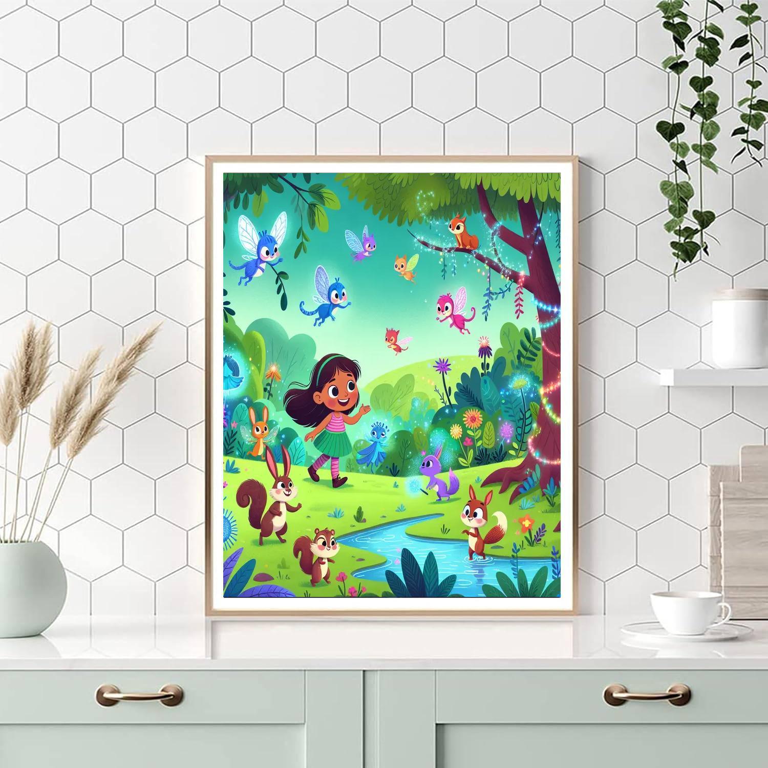 Fantasy Forest Discovery Paint By Numbers Kits