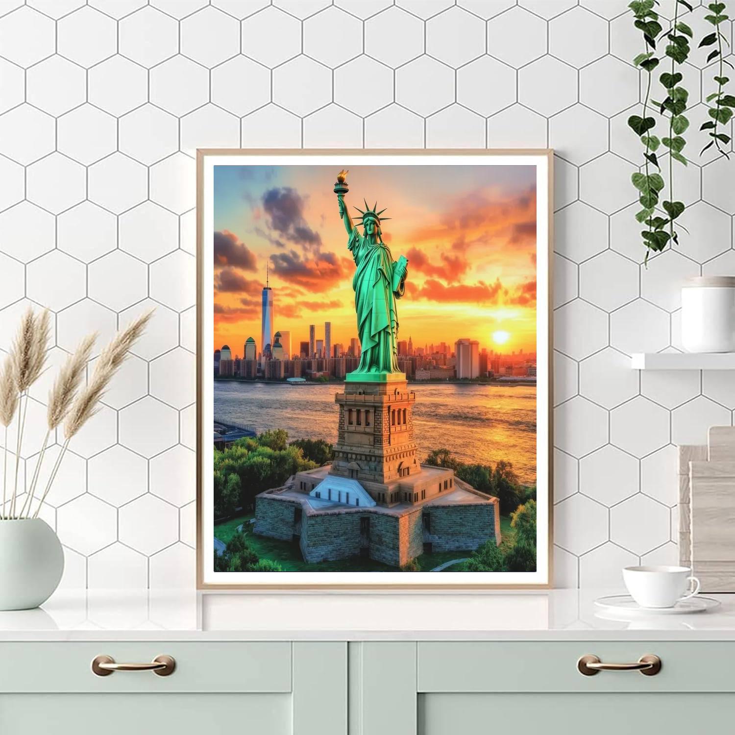 Statue Of Liberty - New York Numbered Painting Kits