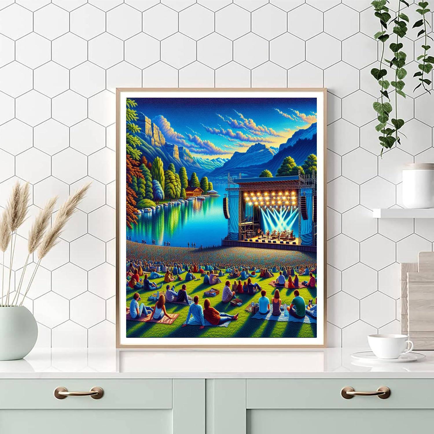 Caribana Festival - Switzerland Painting By Numbers Kit