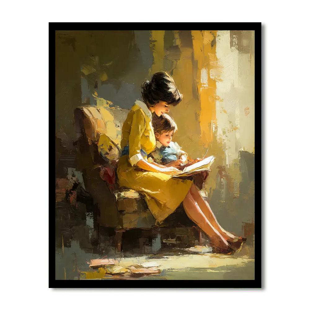 Evening Of Storytime Paint By Numbers