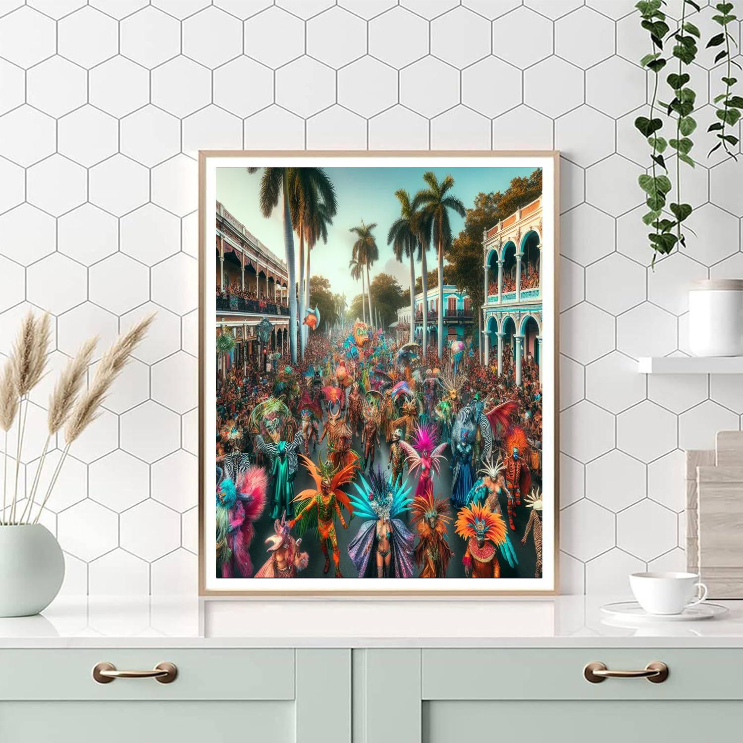 Fantasy Fest - Key West Painting Number Kit