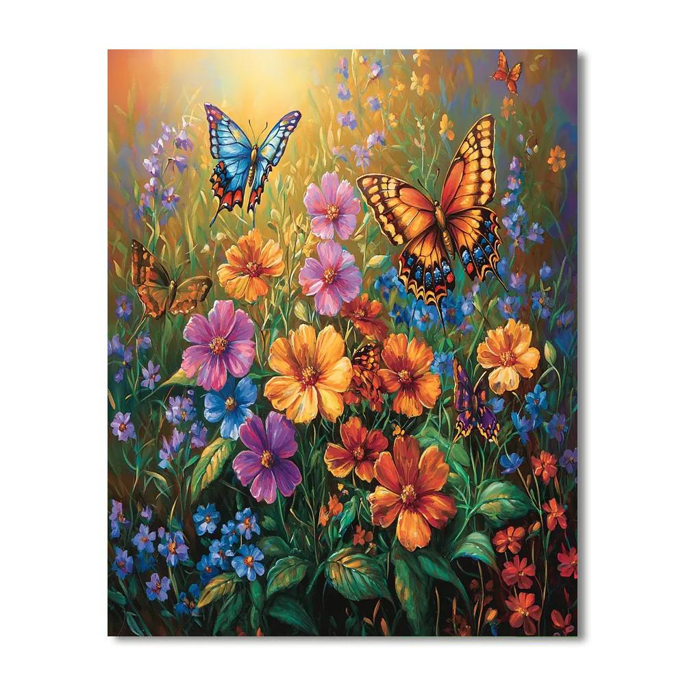 Mommy’s Butterfly Garden Paint By Number