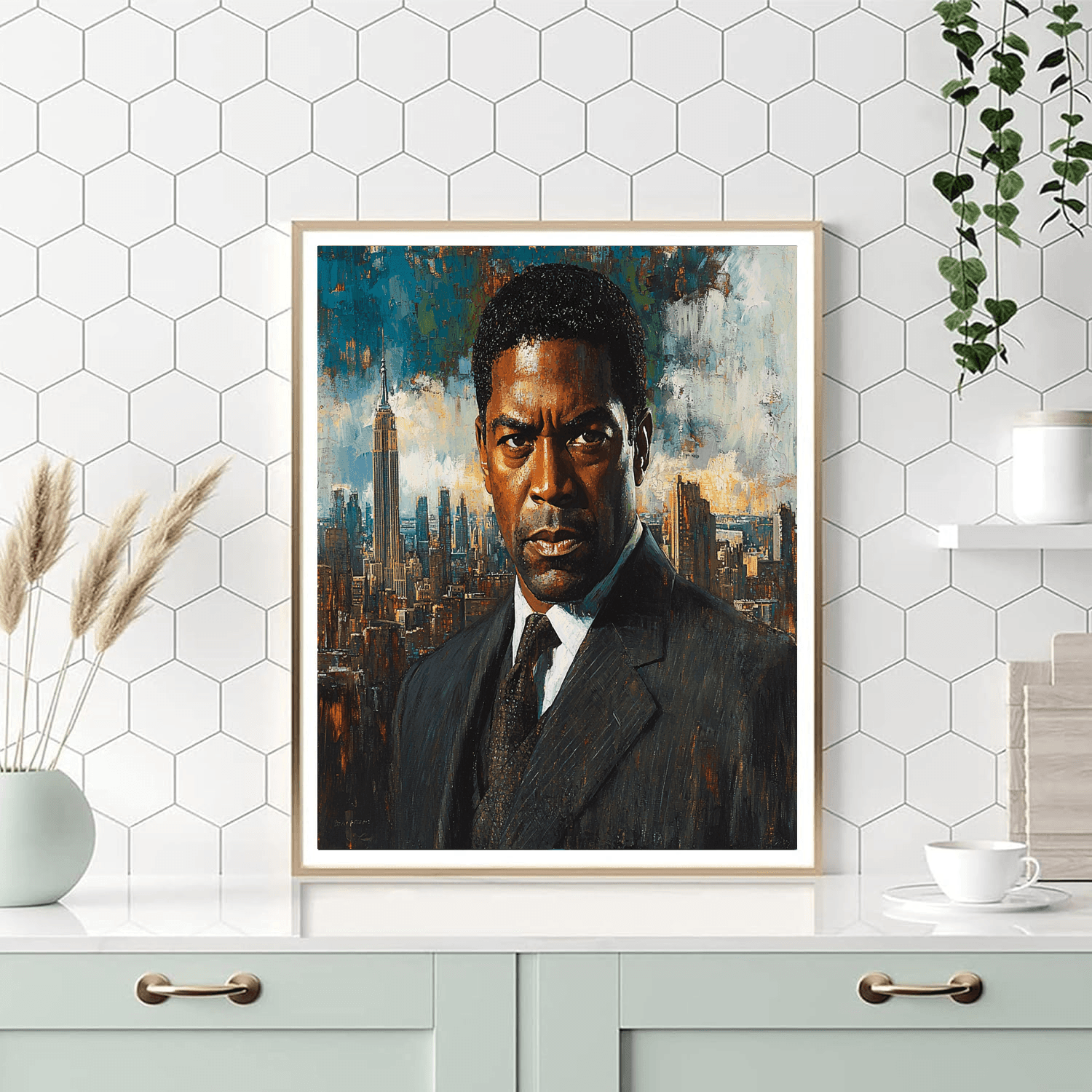 Denzel Washington: A Dynamic Legacy Of Leading Man Paint By Number