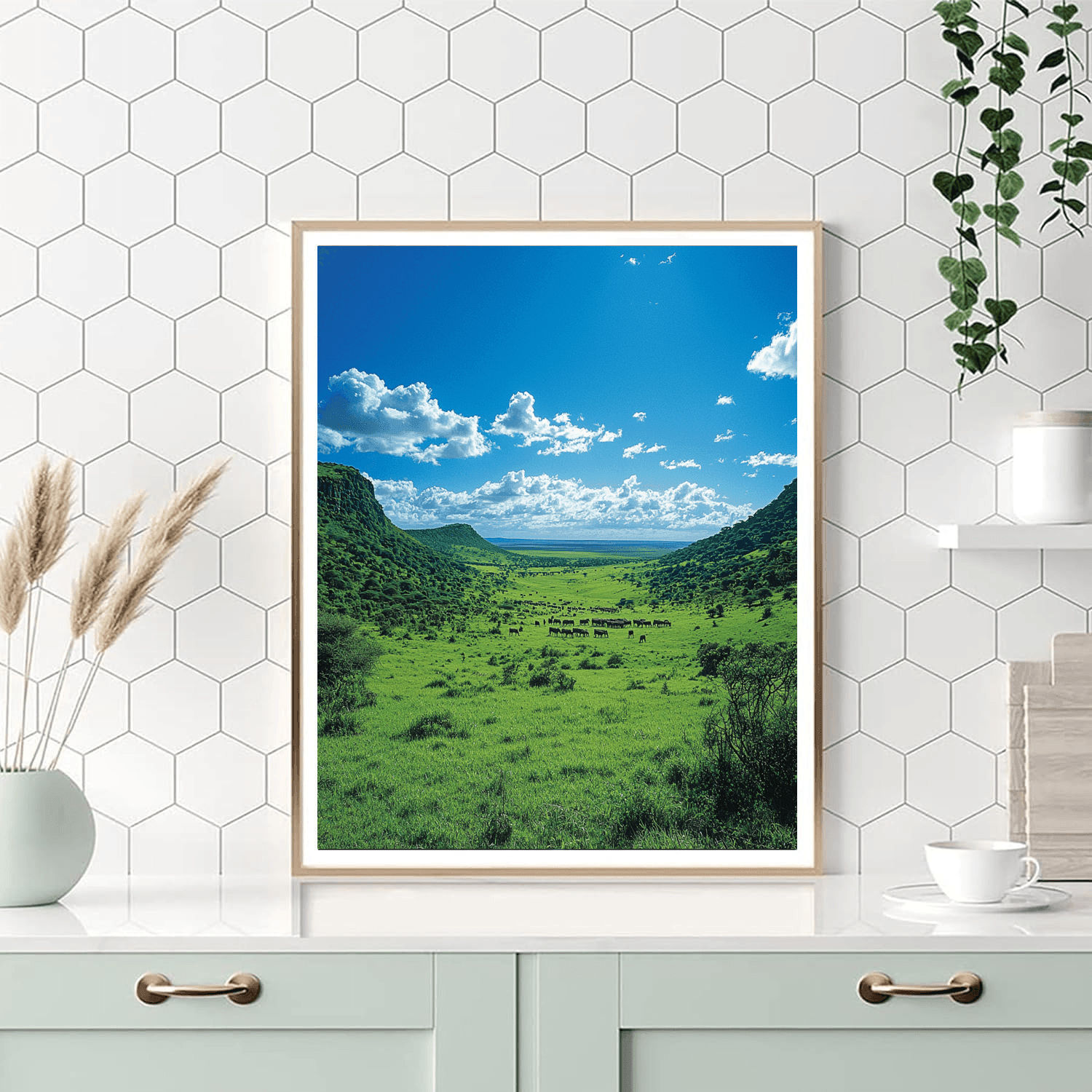 Ngorongoro Crater - Tanzania Number Painting