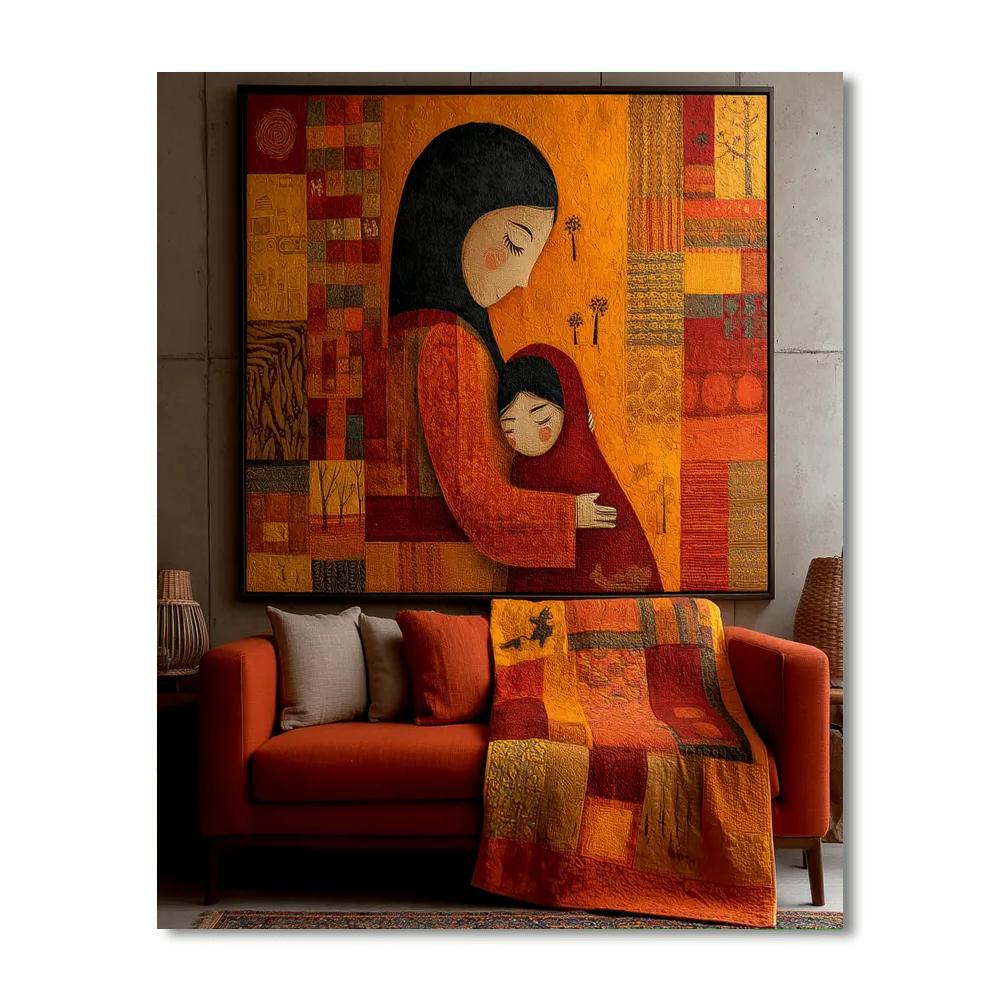 Tales Of Mother's Quilt Paint By Number