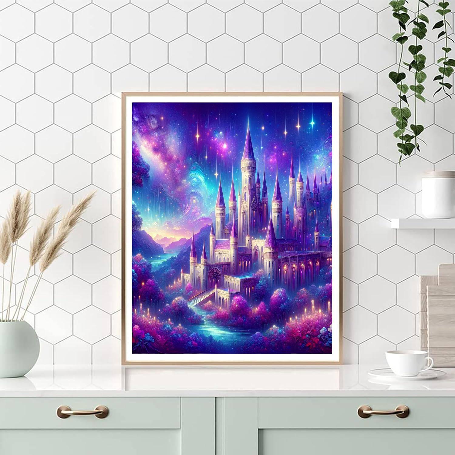 Enchanted Castle Dreamscape DIY Paint By Numbers