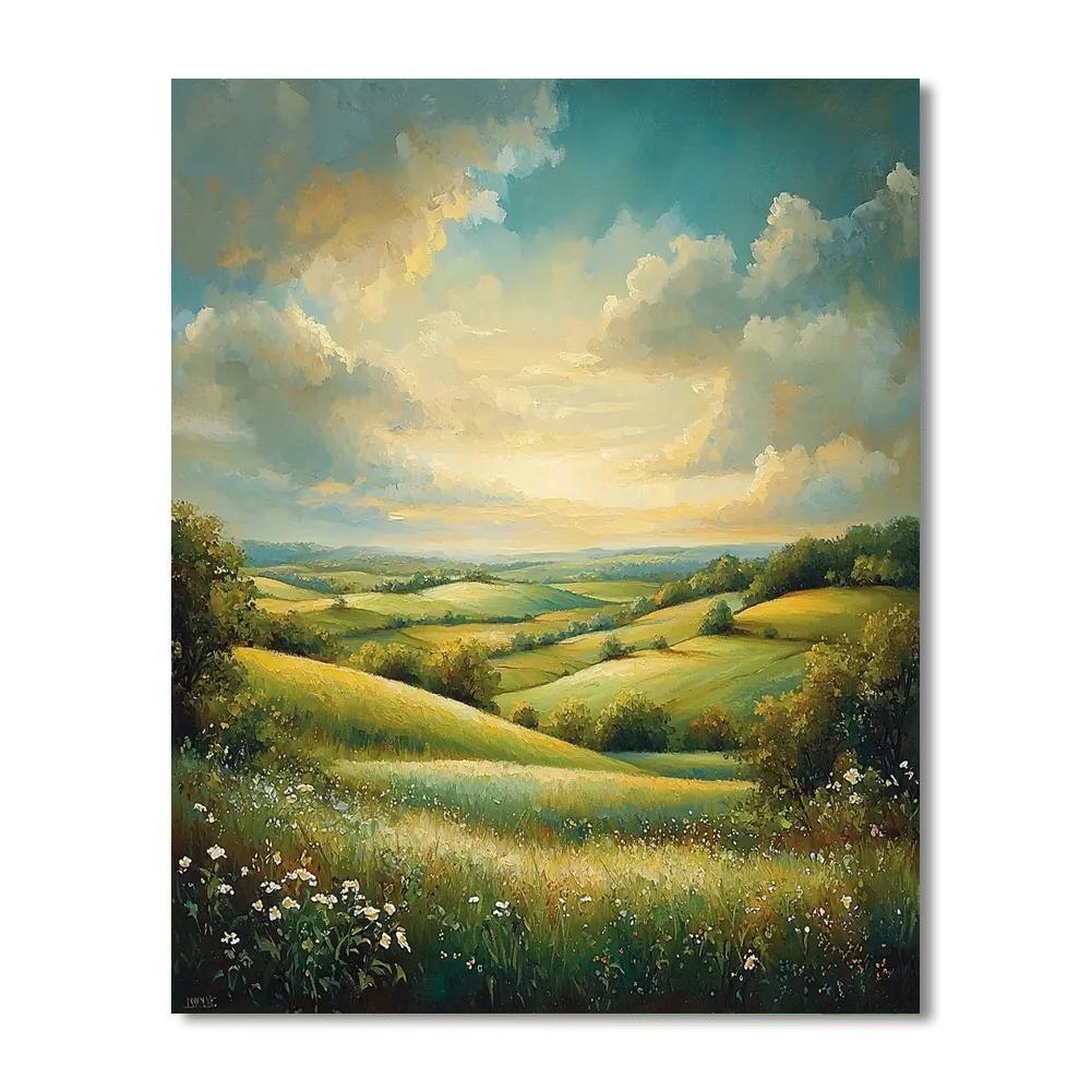 John Constable Inspired Serenade In Nature  Painting By Numbers Kit