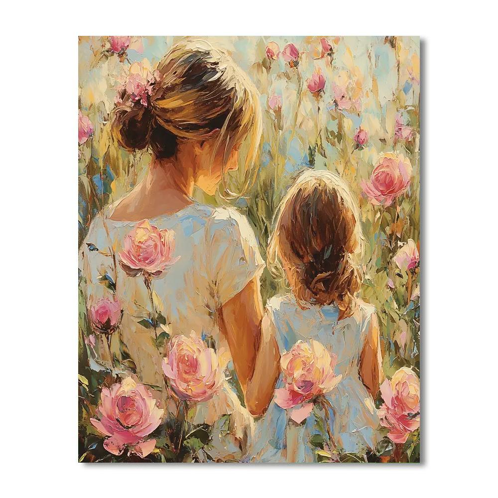 Quiet Garden Conversations Paint By Numbers