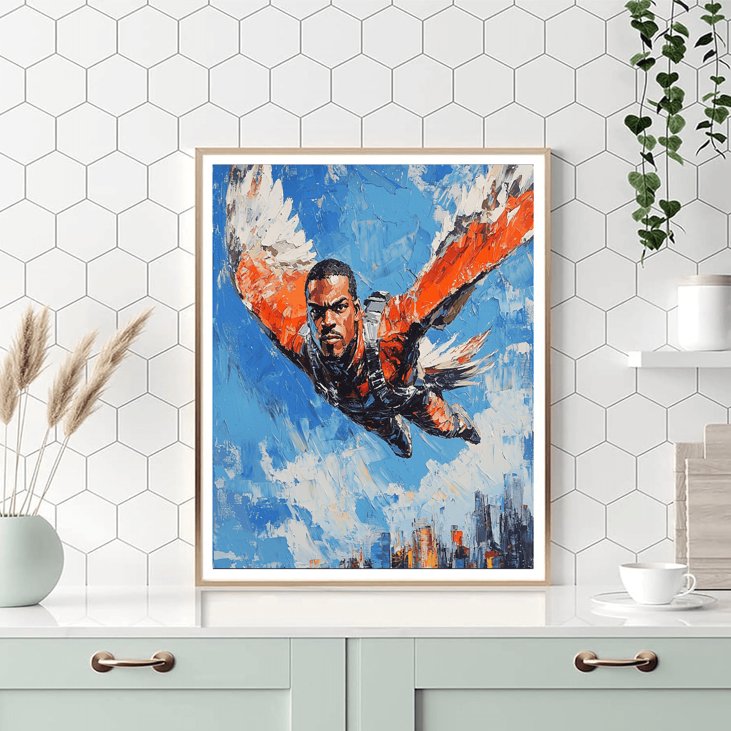 Anthony Mackie: The Flight Of The Falcon Paint By Number