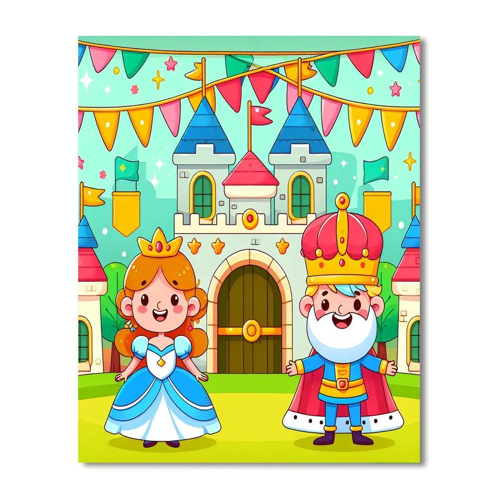 Royal Kingdom Festivity DIY Paint By Numbers
