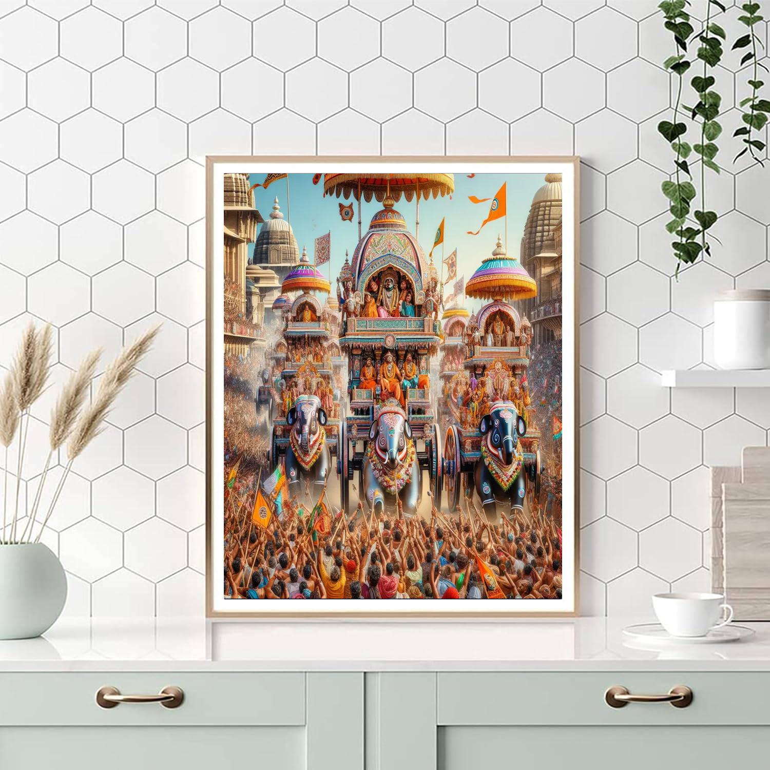 Rath Yatra - United States Paint By Numbers