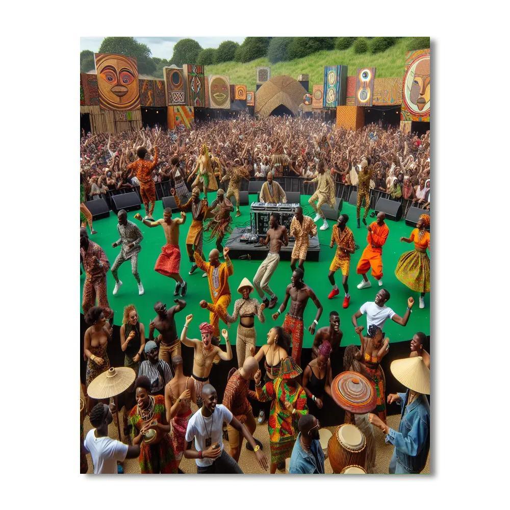 Nyege Nyege Festival Paint By Color