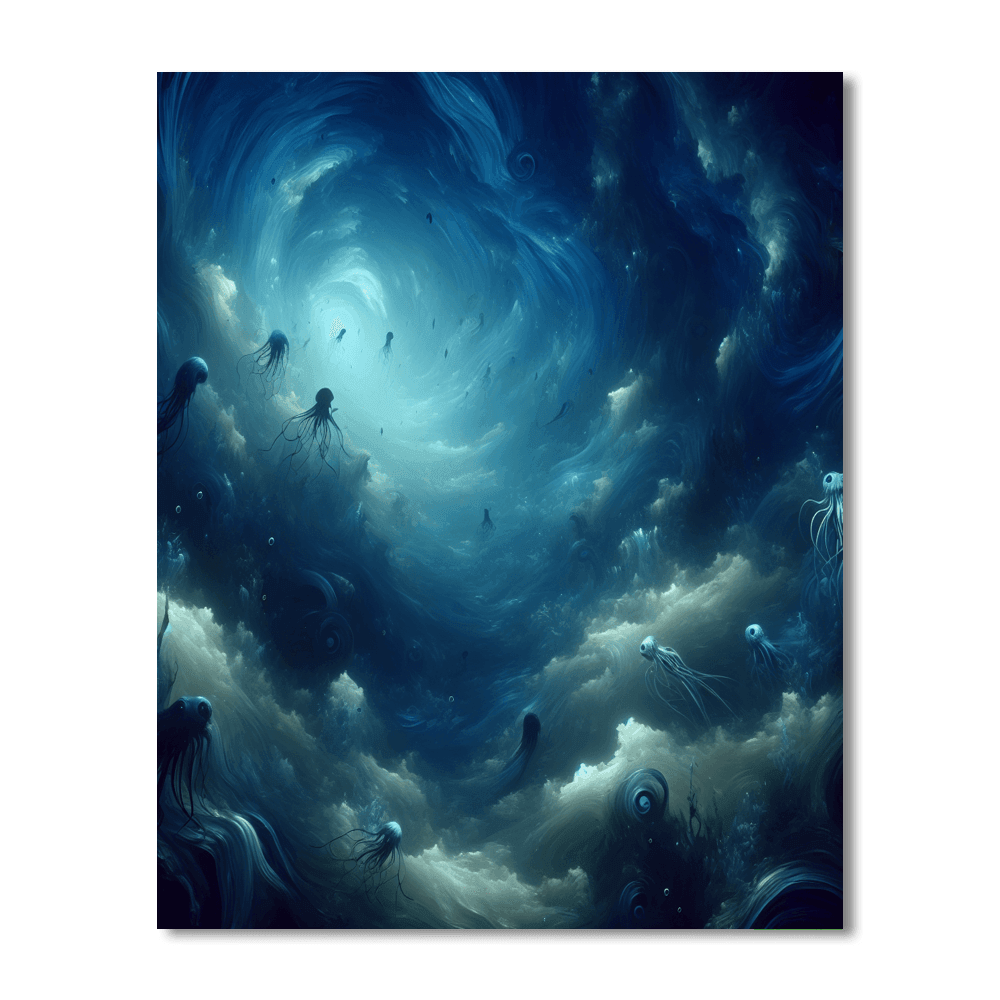 Mystical Ocean Abyss DIY Paint By Numbers