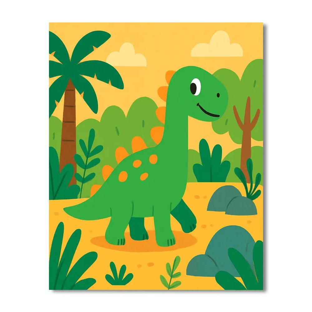 Exploring Dinosaurs Adventure Numbered Painting Kits